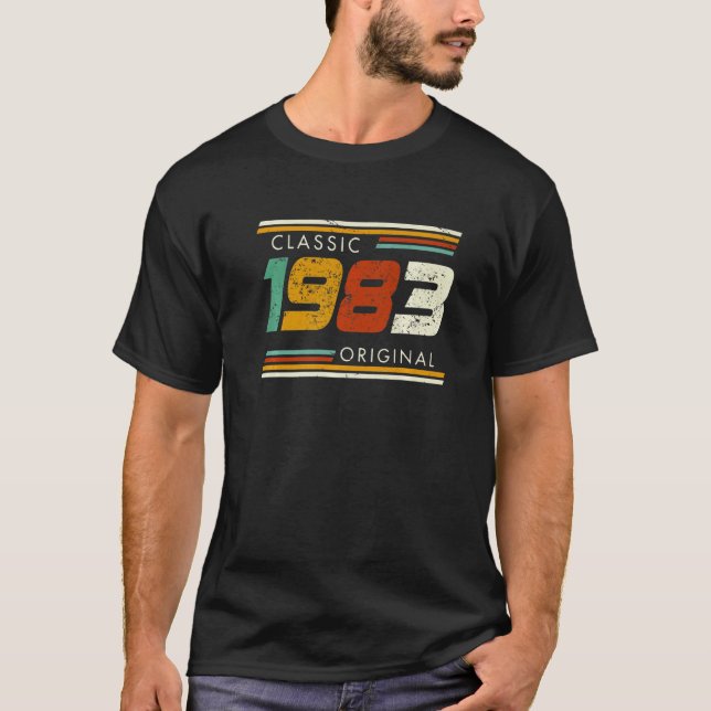 Camiseta Classic 1983 Original Vintage   (Frente)