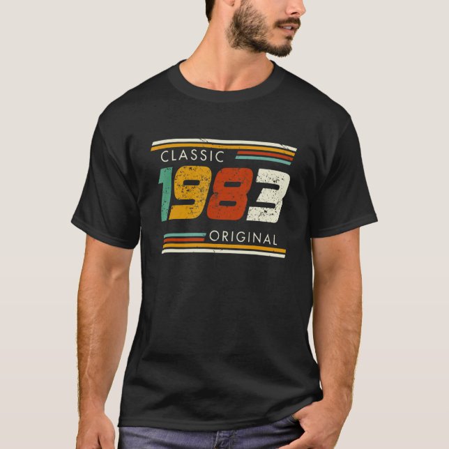 Camiseta Classic 1983 Original Vintage (Frente)