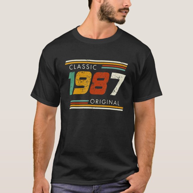 Camiseta Classic 1987 Original Vintage (Frente)
