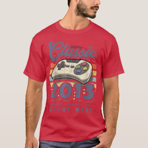 Camiseta Classic 2013 9th Birthday Retro Video Game Control
