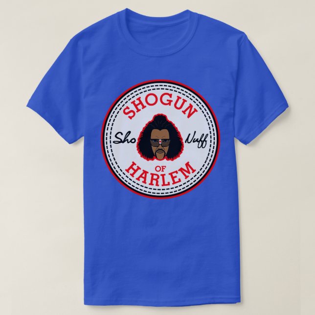 CAMISETA CLASSIC 80S SHO NUFF SHOGUN DE HARLEM (Frente do Design)