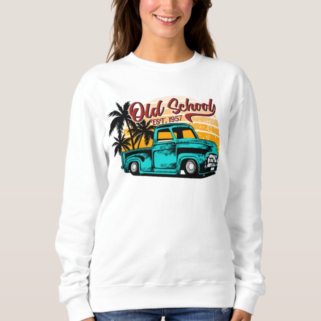 Camiseta Classic Car Old School  (Frente)