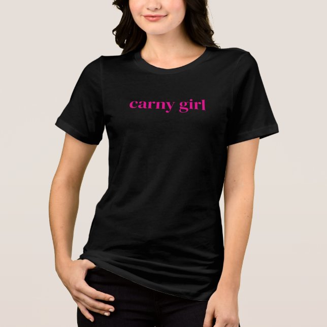 Camiseta Classic Carny Girl Short Sleeve (Frente)