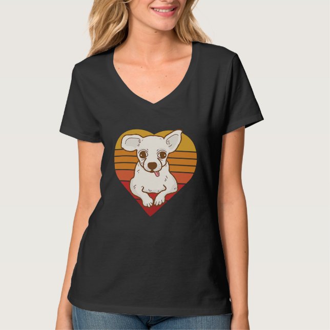 Camiseta Classic Cute Chihuahua    3 (Frente)