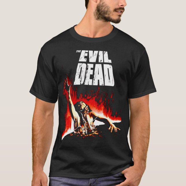 Camiseta CLassic Evil Dead Horror gift (Frente)