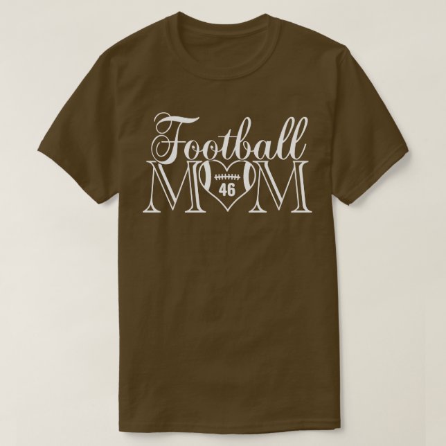Camiseta Classic Football Mãe 46 Esse É Meu Garoto De Futeb (Frente do Design)