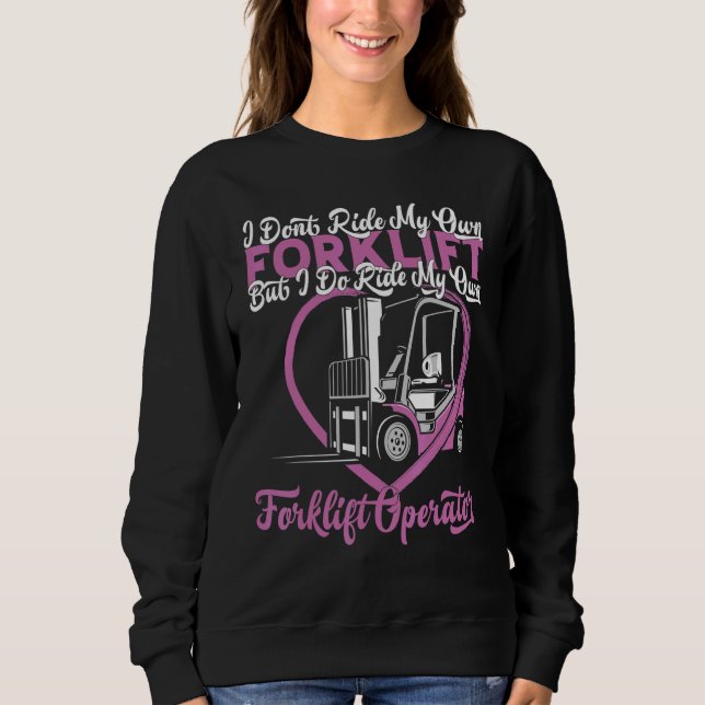 Camiseta Classic Forklifter Cool Construction Worker Forkli (Frente)