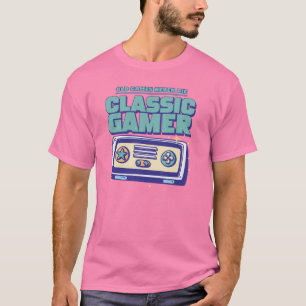 Camiseta Classic Gamer - Old games never die