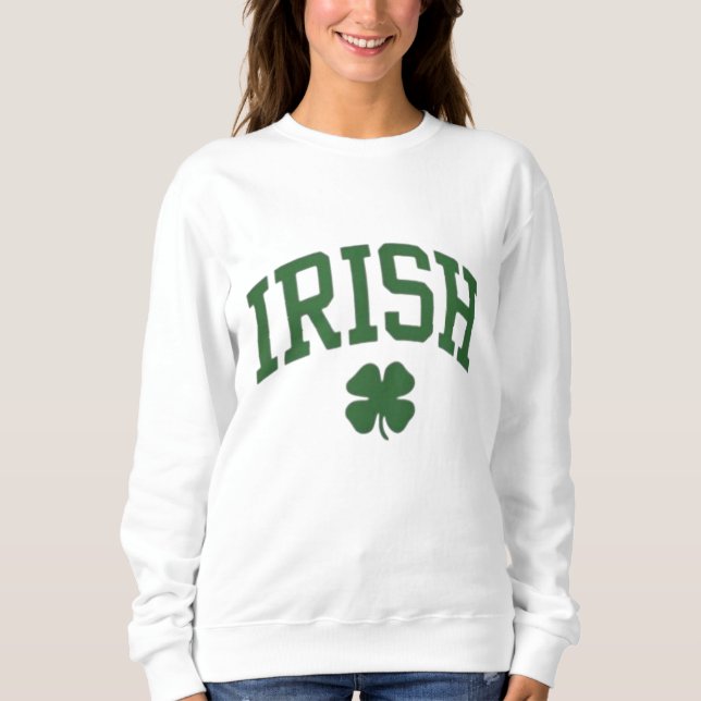 Camiseta Classic Irish Pride Shamrock - St. Patrick's Day (Frente)