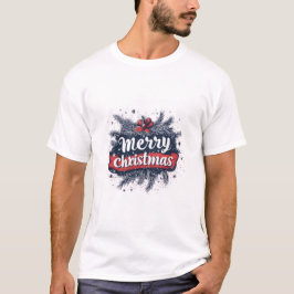 Camiseta Classic Merry Christmas T-Shirt”