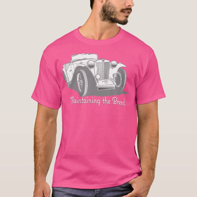 Camiseta Classic Mg Tc Roadster (Frente)