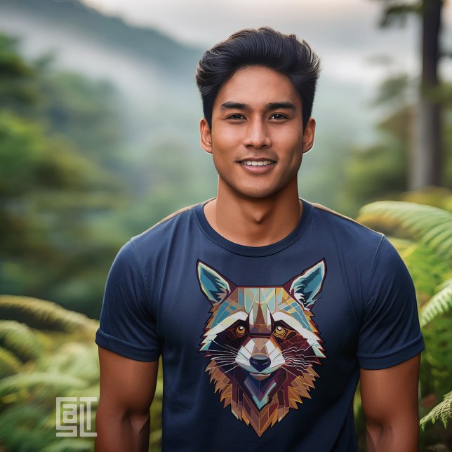 Camiseta Classic Mischievous Raccoon Official Salt Gear (Criador carregado)