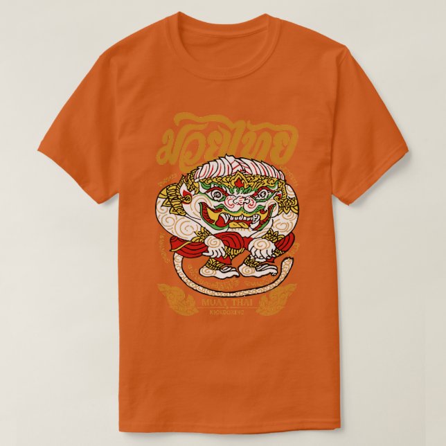 Camiseta Classic Muay Thai Hanuman (Frente do Design)