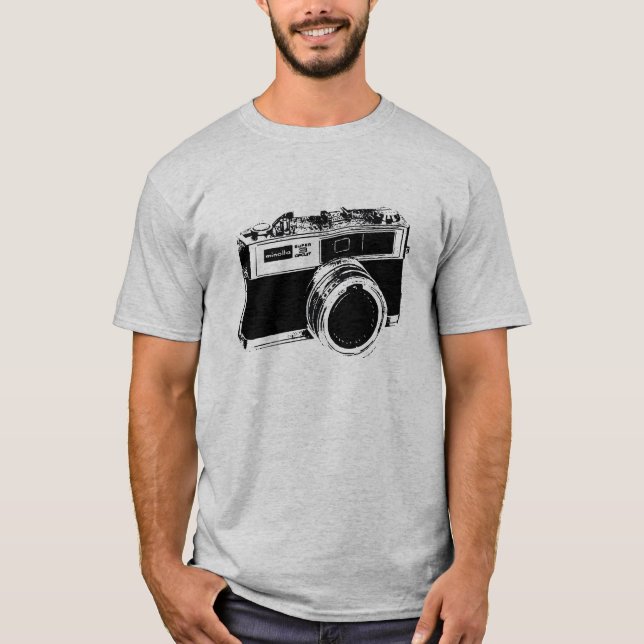 Camiseta Classic Retro Camera (Frente)