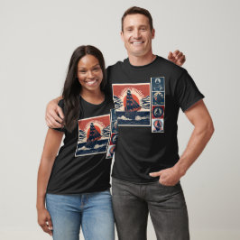 Camiseta Classic retro vintage ships collection 2