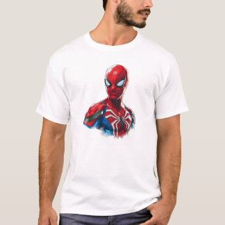 Camiseta Classic Spider-man Artwork Illustration