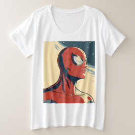 Camiseta Classic Spider-Man with Dynamic Cosmic Background