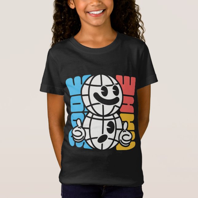 Camiseta Classic Spider-Man with Dynamic Cosmic Background (Frente)