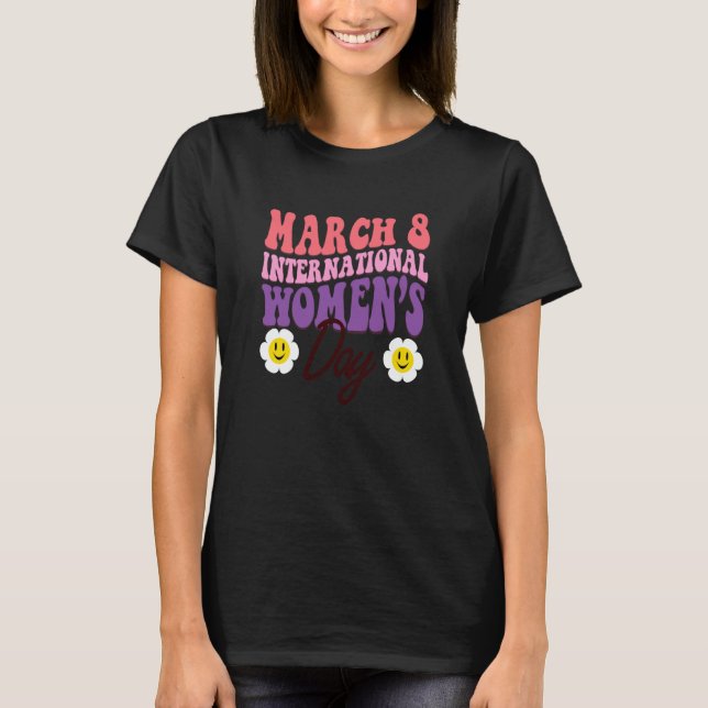 Camiseta Classic Vintage International Womens Day (Frente)