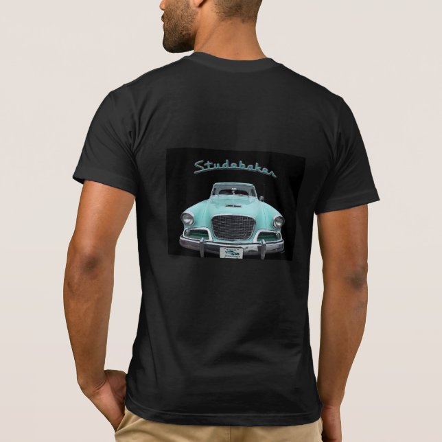 Camiseta Classic Vintage Studebaker Silver Hawk 1959 (Verso)