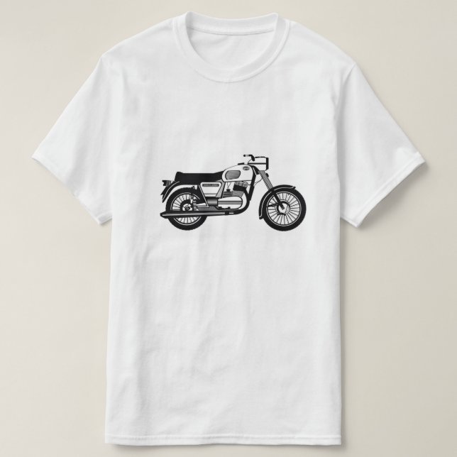 CAMISETA CLASSIC YEZDI 350 (Frente do Design)