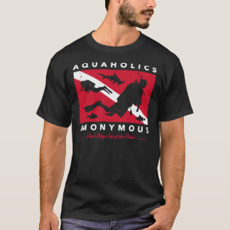 Camiseta Clássica Aquálica Anônima