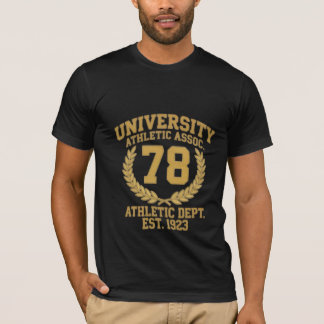 Camiseta Clássica Assoc de Atletismo Universitário 78 Unive