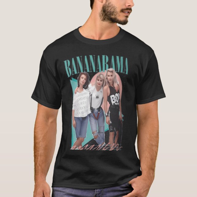 Camiseta Clássica Bananarama (Frente)