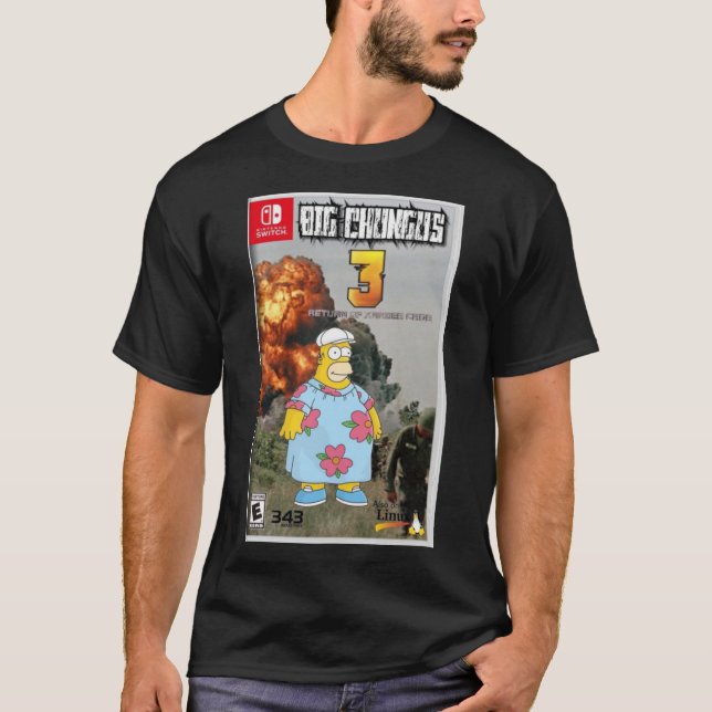 Camiseta Clássica BIG CHUNGUS 3 (Frente)