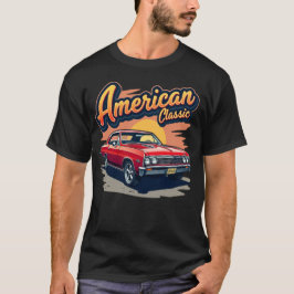 Camiseta Clássica Chevy Chevelle American 1967
