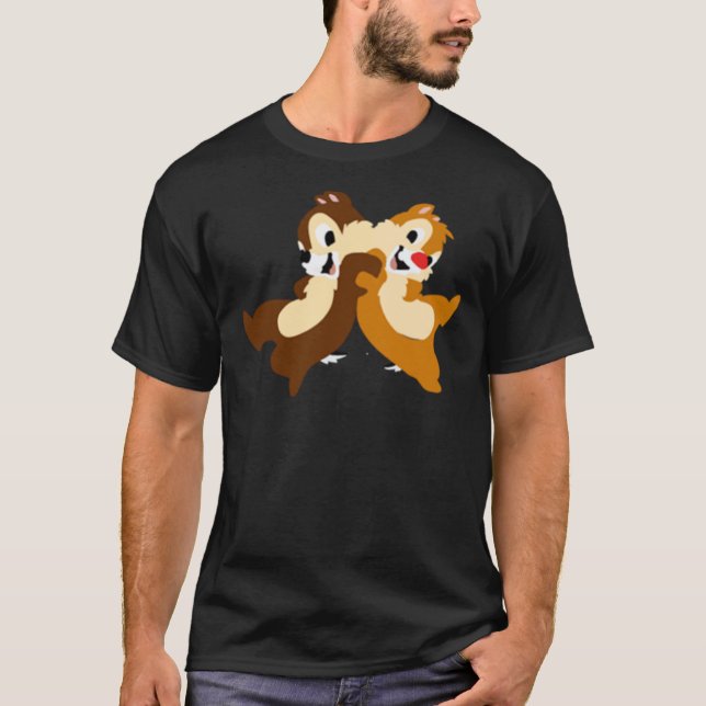 Camiseta Clássica Chip e Dale (Frente)
