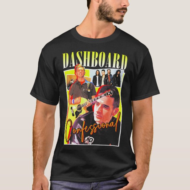 Camiseta Clássica Clássica 90s Clássica do Dashboa (Frente)