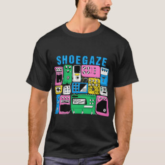 Camiseta Clássica com pedal de guitarra SHOEGAZE