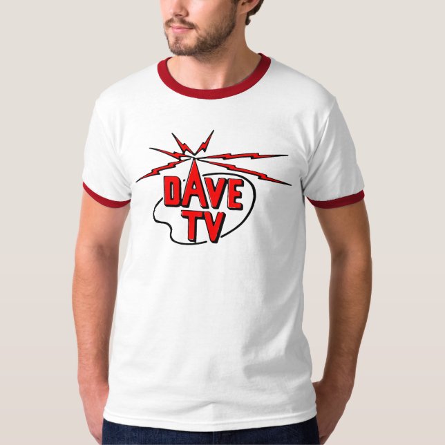Camiseta Clássica Dave TV (Frente)
