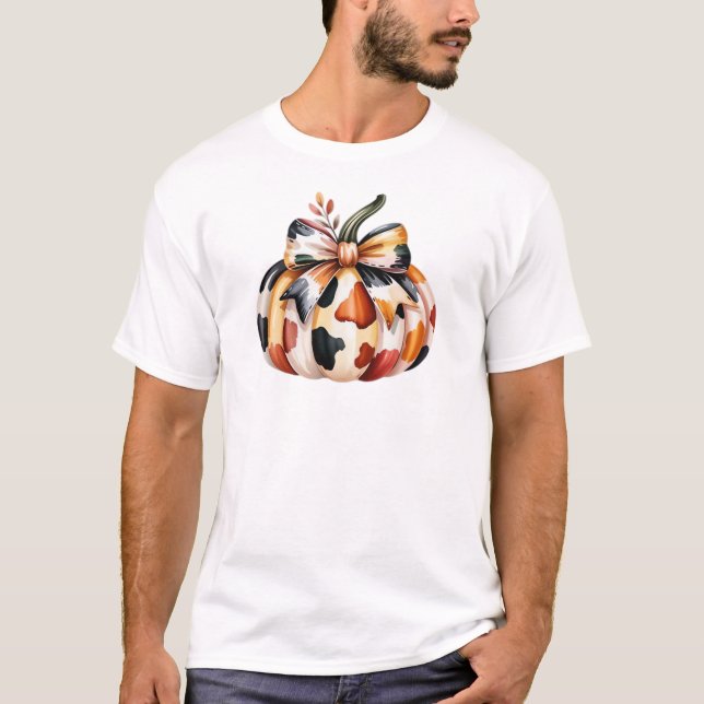 camiseta clássica de abóbora (Frente)