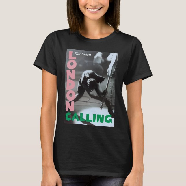 Camiseta Clássica de Banda de Rock Clássico (Frente)