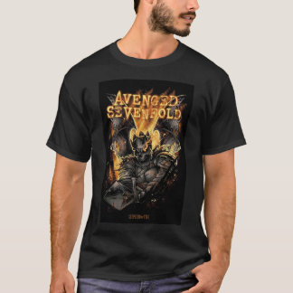 Camiseta Clássica de Cavaleiro Negro