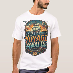 Camiseta Clássica de Conforto da Designer