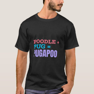 Camiseta Clássica de Definição de Mix Poodle Pu