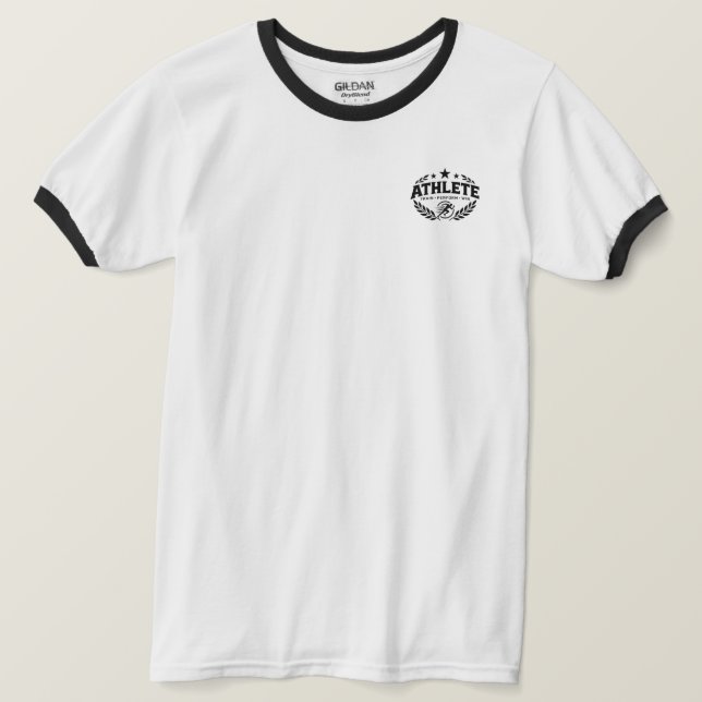 camiseta clássica de esportes (Frente do Design)