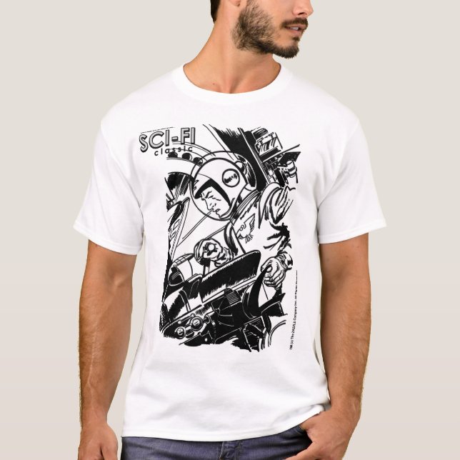 Camiseta clássica de FICÇÃO CIENTÍFICA  (Frente)