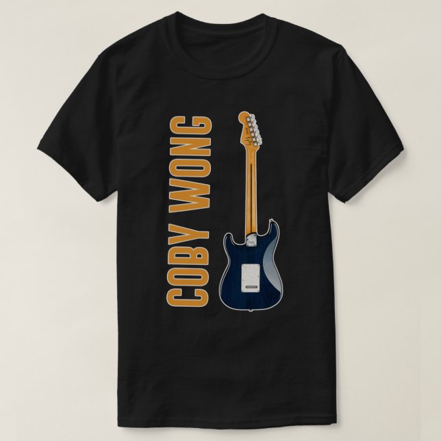 Camiseta Clássica de Guitarra Cory Wong (Frente do Design)