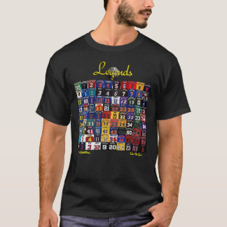 Camiseta Clássica de Lenda de Basquete