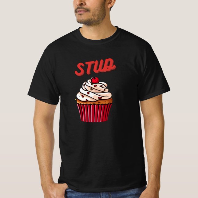 Camiseta Clássica de Muffin (Frente)