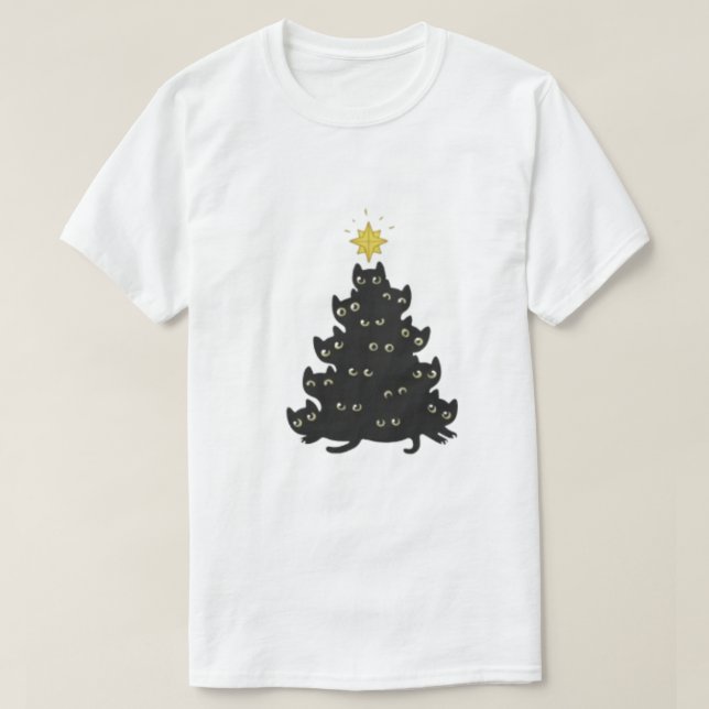 Camiseta Clássica de Natal (Frente do Design)