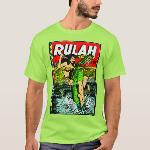 Camiseta Clássica de Quadrinhos RULAH dos Anos 40