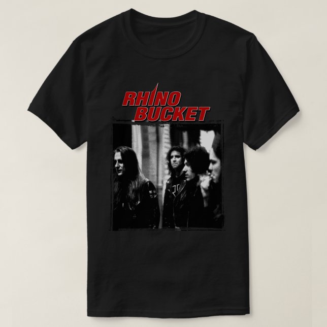 Camiseta Clássica do Balde Rhino (Frente do Design)