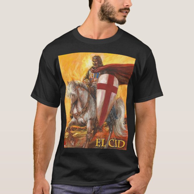 Camiseta clássica do design El Cid V2 (Frente)