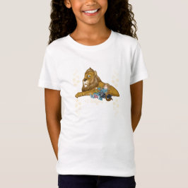 Camiseta Clássica do Mágico de Oz - Dorothy e Leão