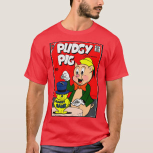 Camiseta Clássica do Porquinho Puddgy